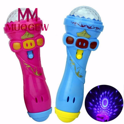 Kids Wireless Music Microphone Toy with Lights by HitMyNeed
