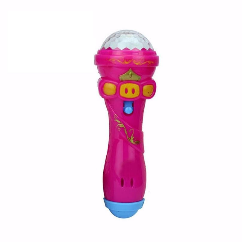 Kids Wireless Music Microphone Toy with Lights by HitMyNeed