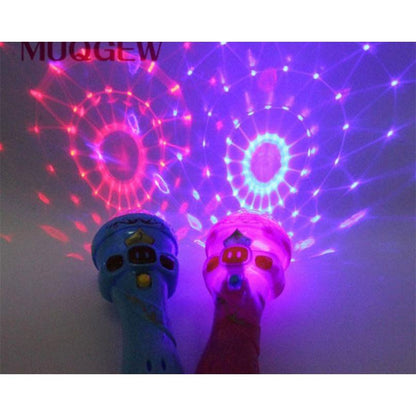 Kids Wireless Music Microphone Toy with Lights by HitMyNeed