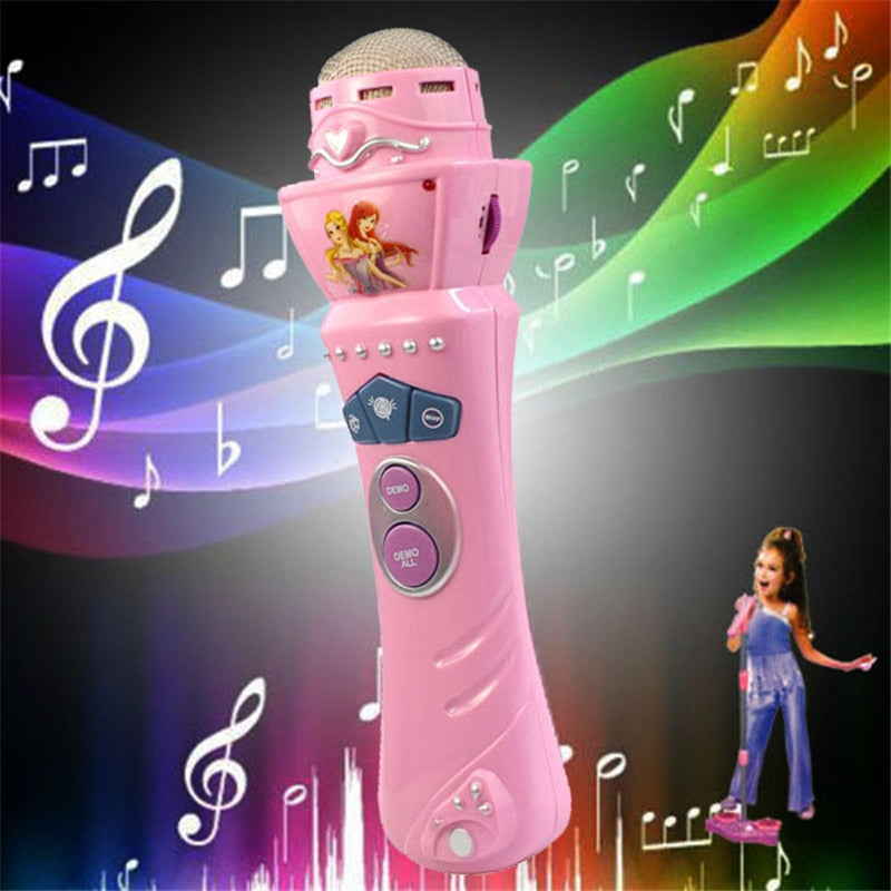Kids Wireless Toy Microphone with LED Lights by HitMyNeed