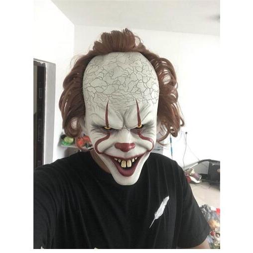 Killer Clown Latex Mask for Halloween & Costume Events by HitMyNeed
