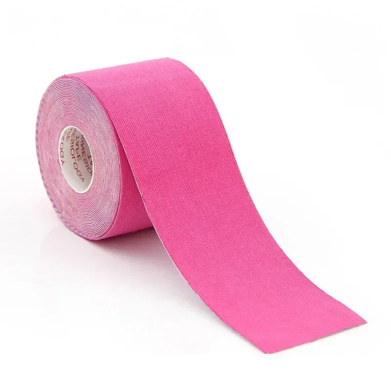 Kinesiology Face Tape 2.5cm x 5m for V-Line & Wrinkles 1pc-pink by HitMyNeed