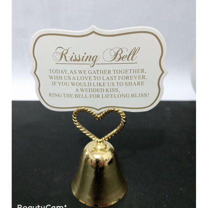 Kissing Bells Name Card Holders Set of 20 by HitMyNeed