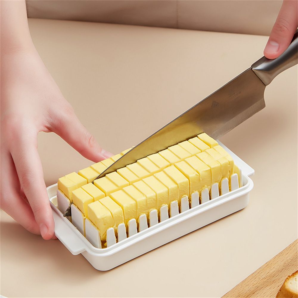 Kitchen Butter Slicer and Storage Box with Lid by HitMyNeed