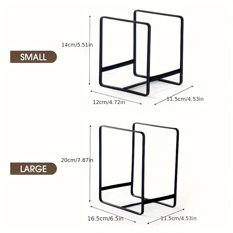 Kitchen Cabinet Countertop Plate Storage Rack by HitMyNeed