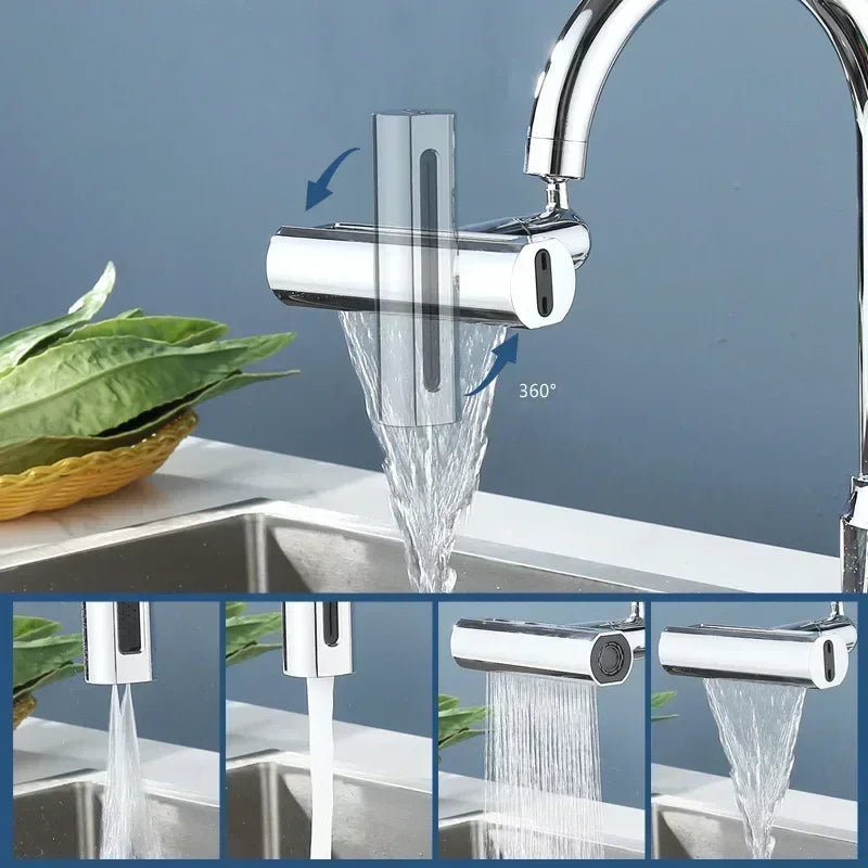 Kitchen Faucet Waterfall Sprayer Head with Filter by HitMyNeed