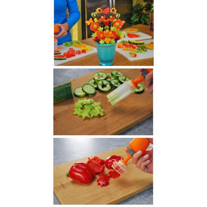 Kitchen Fruit & Sandwich Stencil Popper Set by HitMyNeed