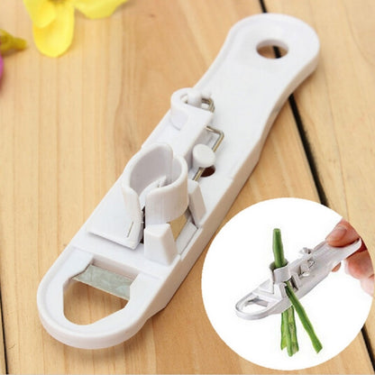 Kitchen Green Bean Slicer Tool with Stainless Blades by HitMyNeed