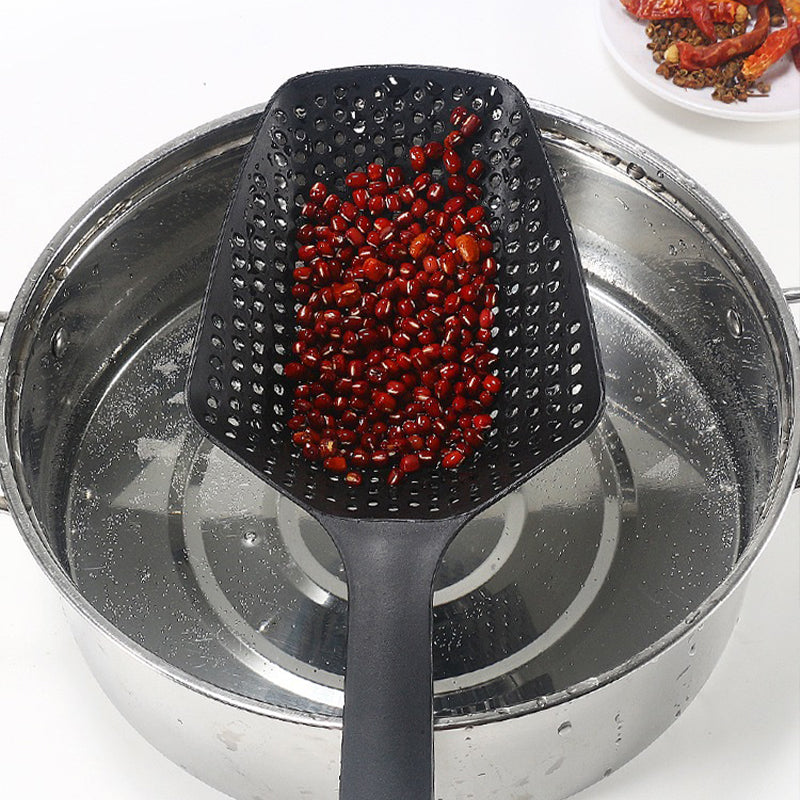 Kitchen Nylon Strainer Scoop with Long Handle by HitMyNeed