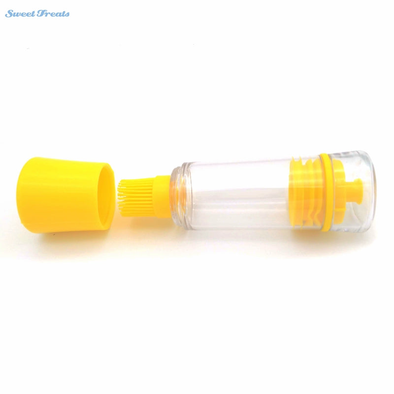 Kitchen Pastry Brush Bottle for Oils and Sauces by HitMyNeed