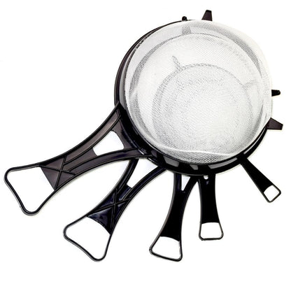 Kitchen Plastic Mesh Strainers Set of 5 by HitMyNeed