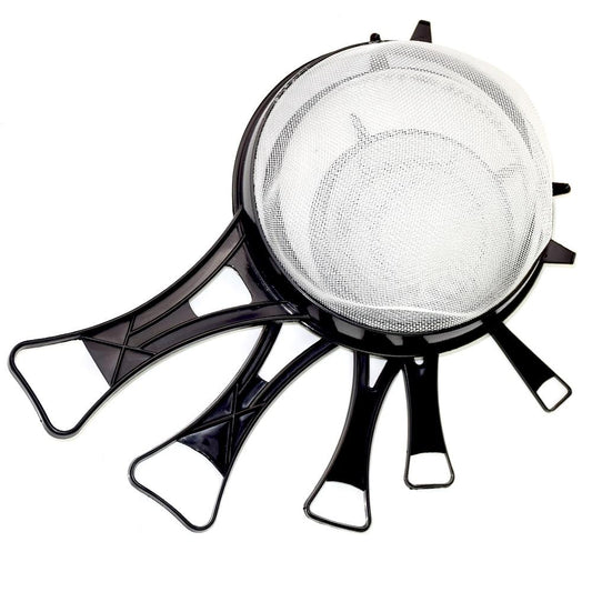 Kitchen Plastic Mesh Strainers Set of 5 by HitMyNeed