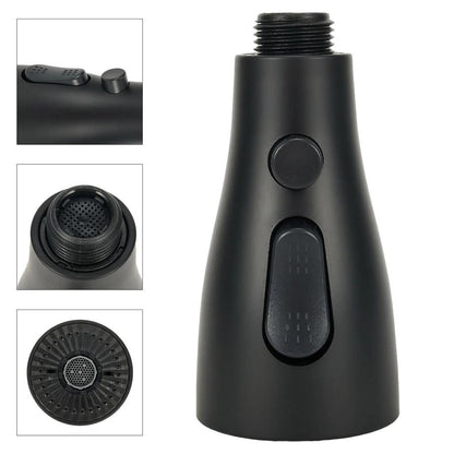 Kitchen Pull Out Faucet Sprayer Head 3 Modes 1/2" by HitMyNeed