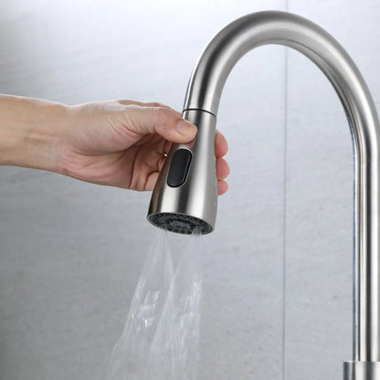 Kitchen Pull Out Faucet Sprayer Head 3 Modes 1/2" by HitMyNeed