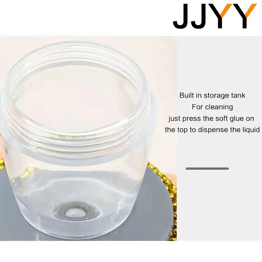 Kitchen Scrubber Brush with Built-In Soap Dispenser by HitMyNeed