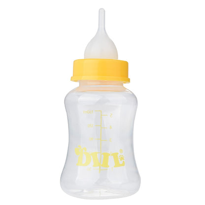 Kitten and Puppy Milk Feeding Bottle with Brush by HitMyNeed