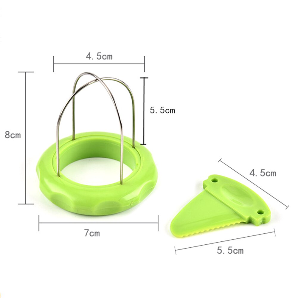 Kiwi Slicer, Cutter and Peeler Set by HitMyNeed
