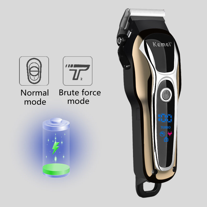 KM-1990 Cordless Professional Hair & Beard Clipper by HitMyNeed