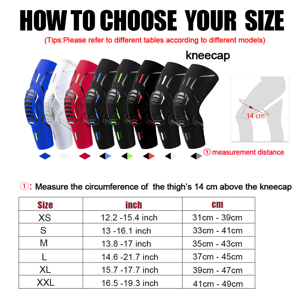 Knee Compression Brace with Shock-Absorbing Support by HitMyNeed