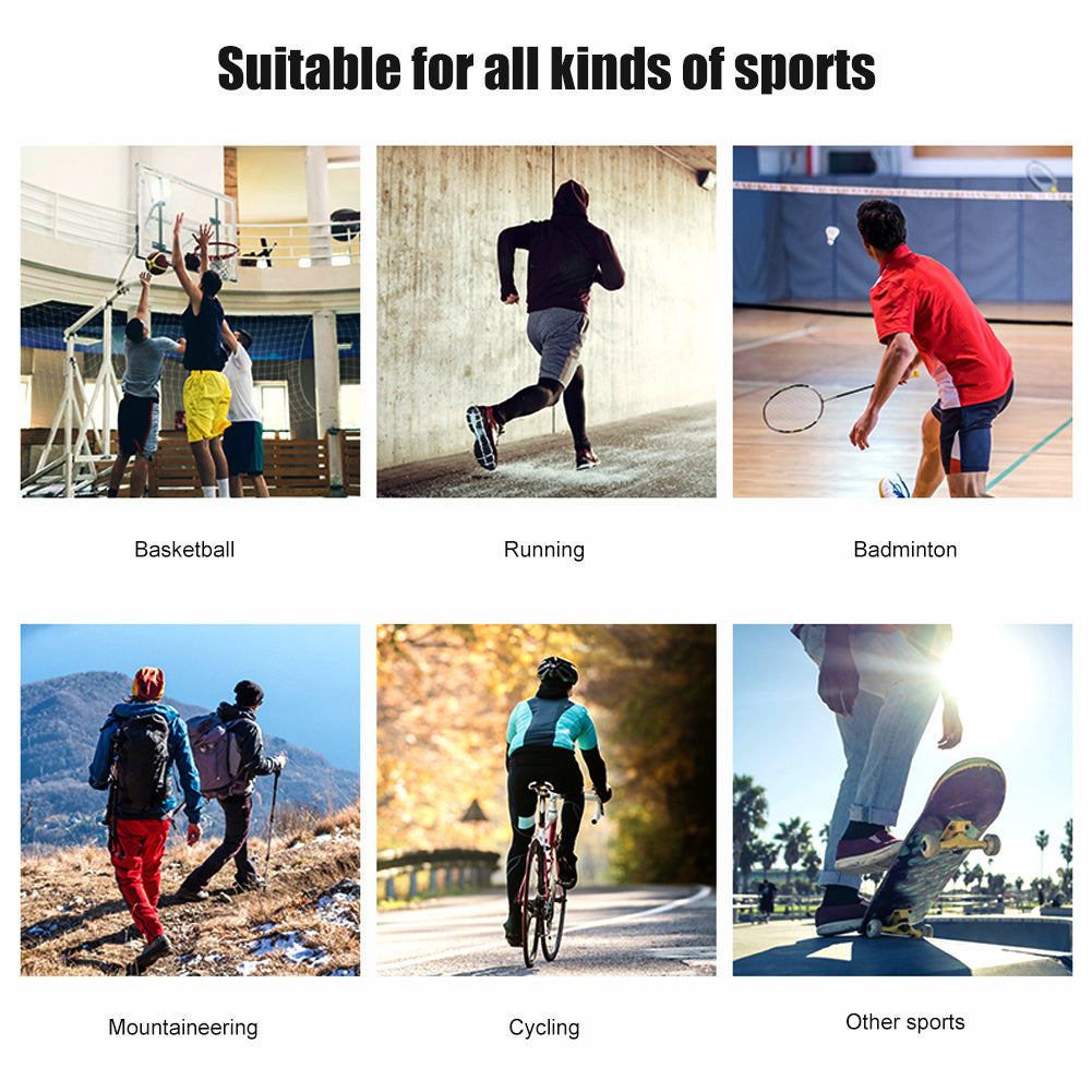 Knee Compression Brace with Shock-Absorbing Support by HitMyNeed