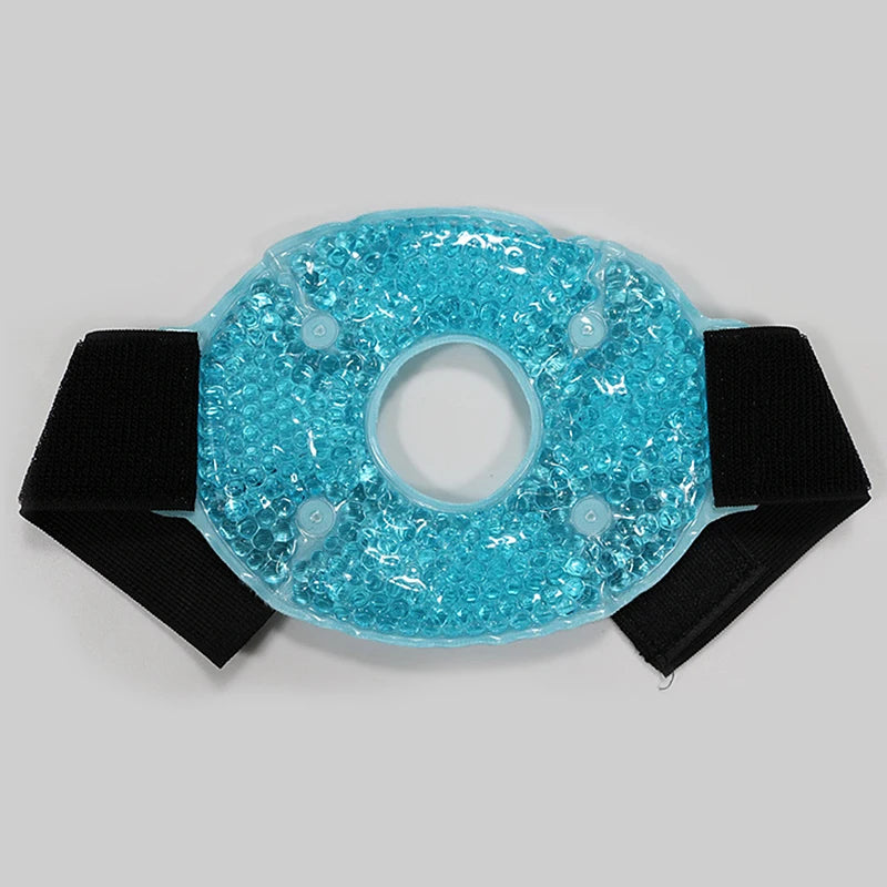 Knee Gel Pack for Hot or Cold Compression Therapy blue by HitMyNeed