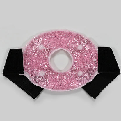 Knee Gel Pack for Hot or Cold Compression Therapy pink by HitMyNeed