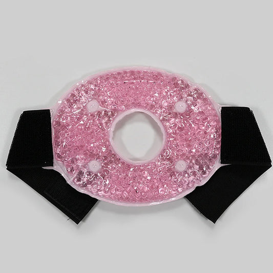 Knee Gel Pack for Hot or Cold Compression Therapy pink by HitMyNeed