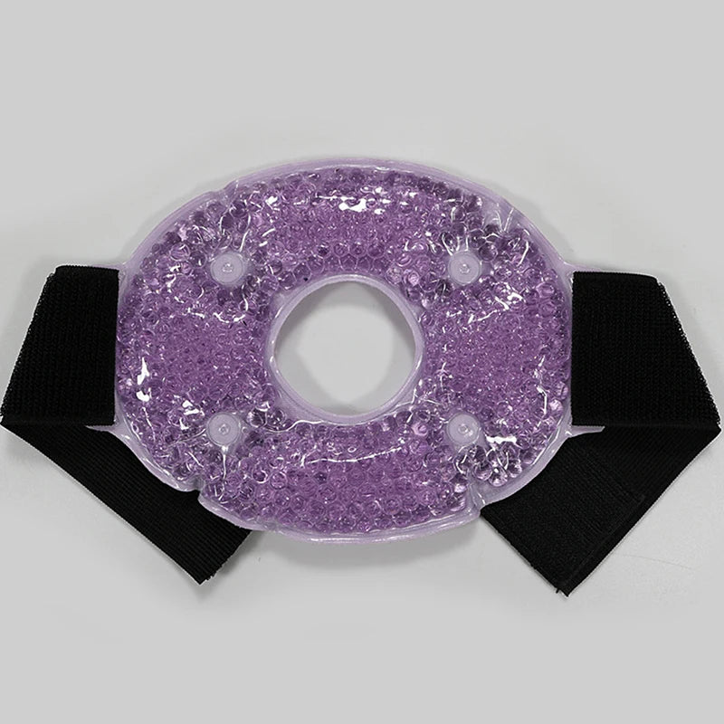 Knee Gel Pack for Hot or Cold Compression Therapy purple by HitMyNeed