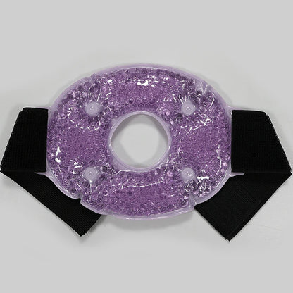 Knee Gel Pack for Hot or Cold Compression Therapy purple by HitMyNeed