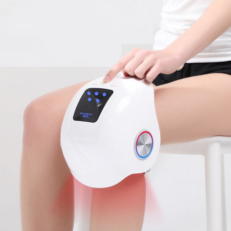 Knee Massager Pain Relief Device with Heat & Air Compression by HitMyNeed