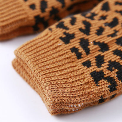 Knitted Cotton Dog Leg Warmers (Set of 4) by HitMyNeed