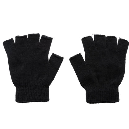 Knitted Fingerless Winter Gloves for Cold Weather by HitMyNeed