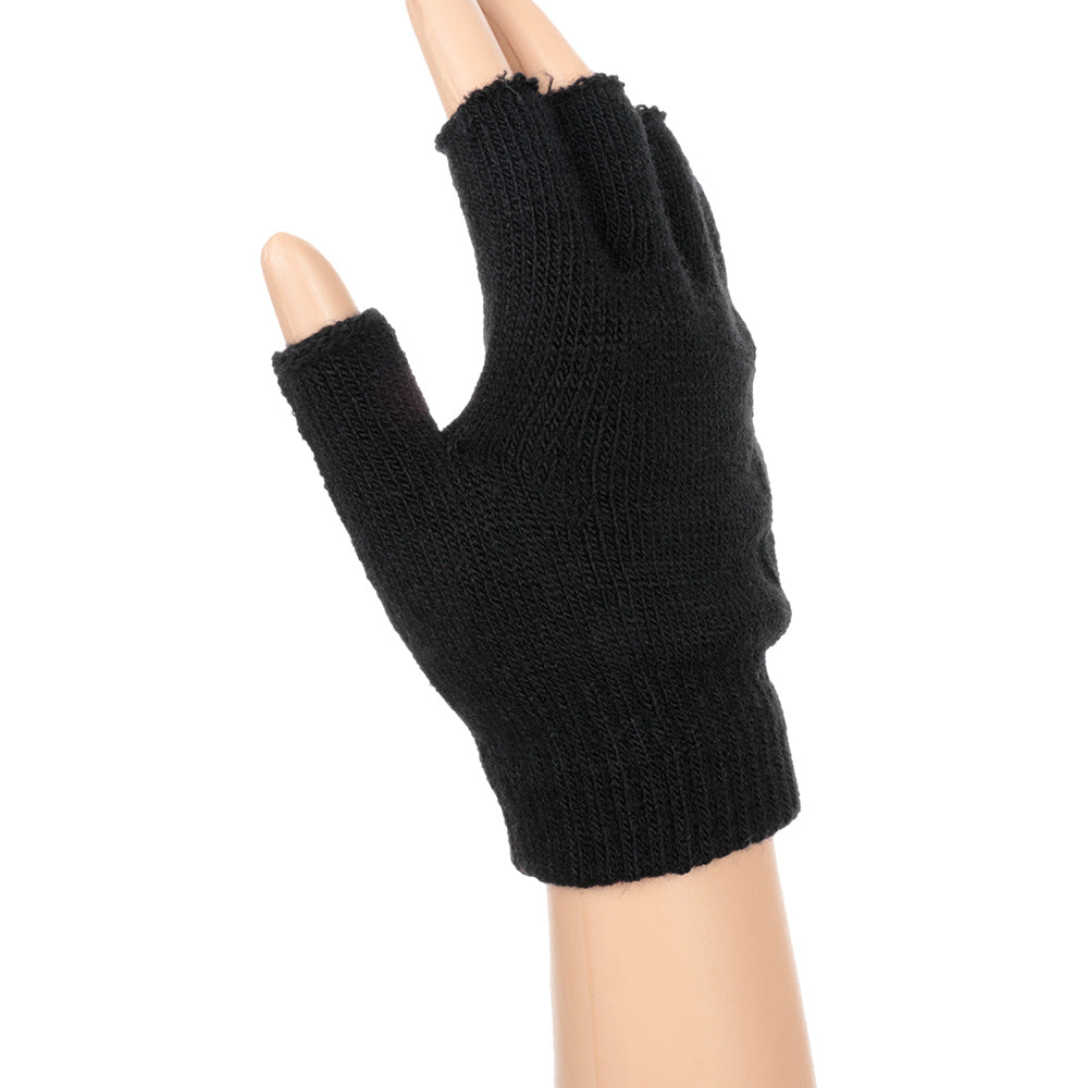 Knitted Fingerless Winter Gloves for Cold Weather by HitMyNeed