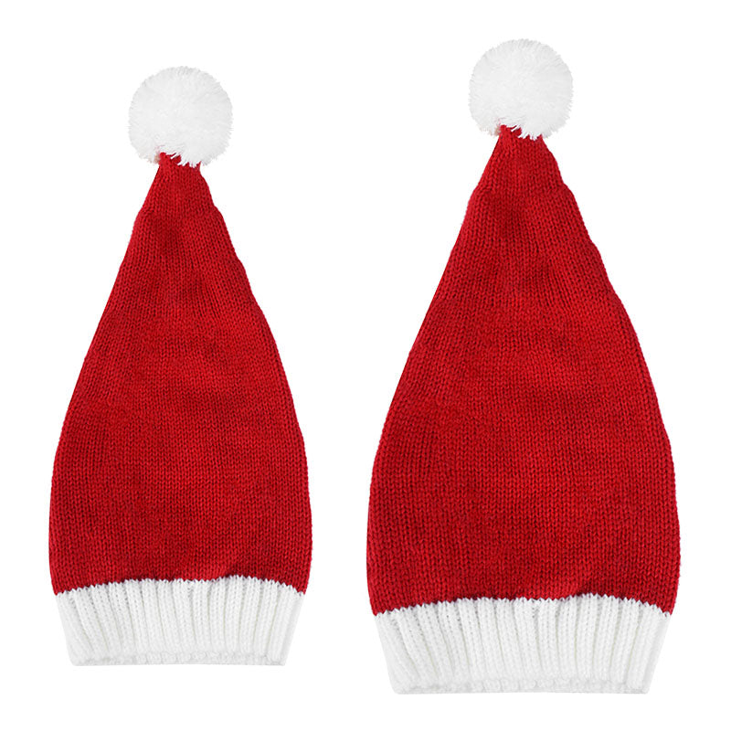 Knitted Santa Hat Christmas Headwear by HitMyNeed