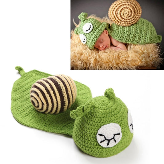 Knitted Unisex Baby Snail Costume (0-3 Months) by HitMyNeed