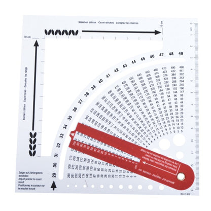 Knitting Gauge Calculator Measurement Tool by HitMyNeed