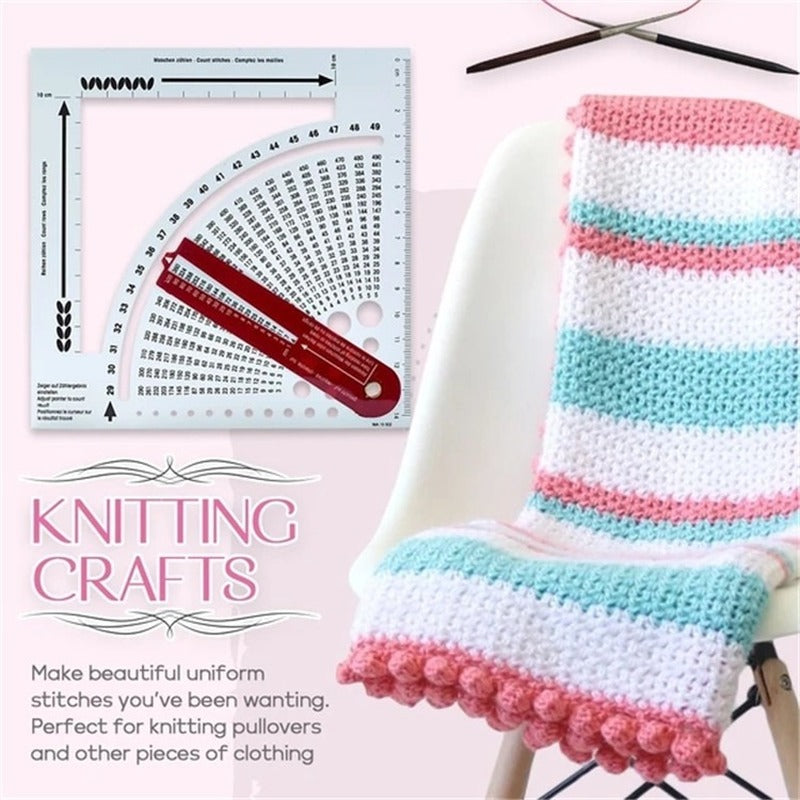 Knitting Gauge Calculator Measurement Tool by HitMyNeed