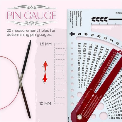 Knitting Gauge Calculator Measurement Tool by HitMyNeed