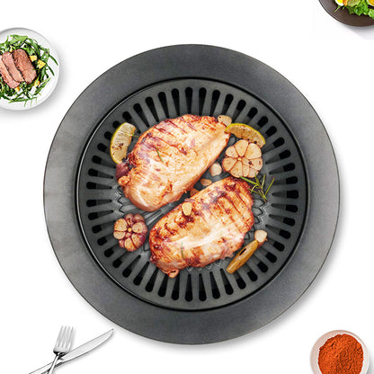 Korean BBQ Non-Stick Grill Pan for Gas & Electric by HitMyNeed