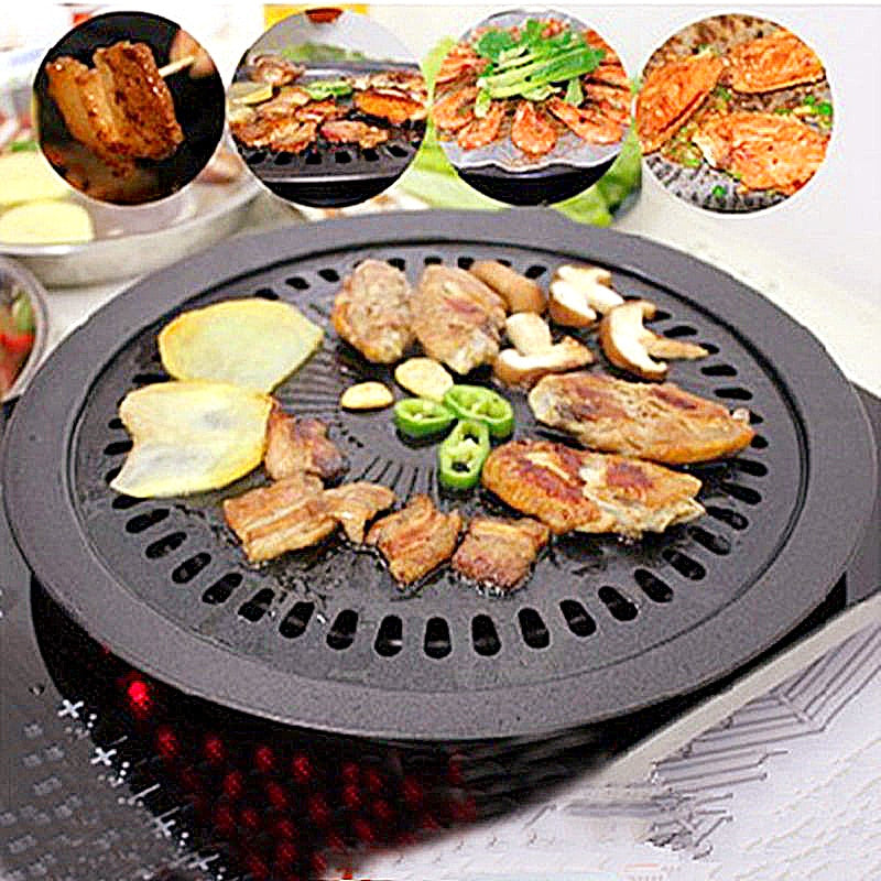 Korean BBQ Non-Stick Grill Pan for Gas & Electric by HitMyNeed