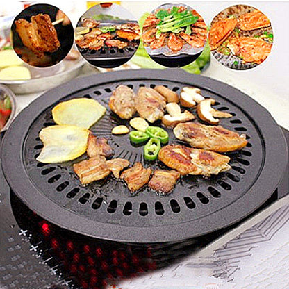 Korean BBQ Non-Stick Grill Pan for Gas & Electric by HitMyNeed