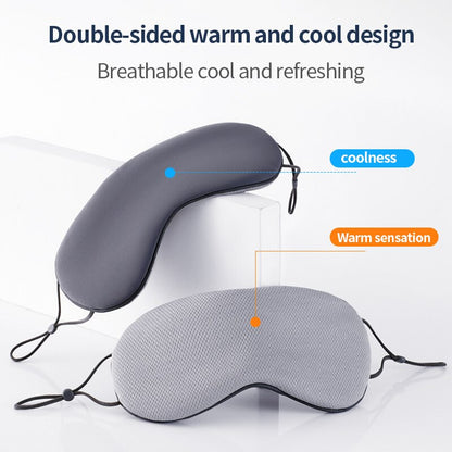 Korean Ice Silk Warm & Cool Sleeping Eye Mask by HitMyNeed