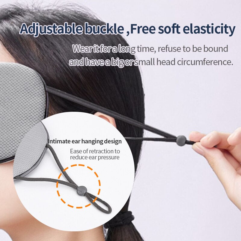 Korean Ice Silk Warm & Cool Sleeping Eye Mask by HitMyNeed