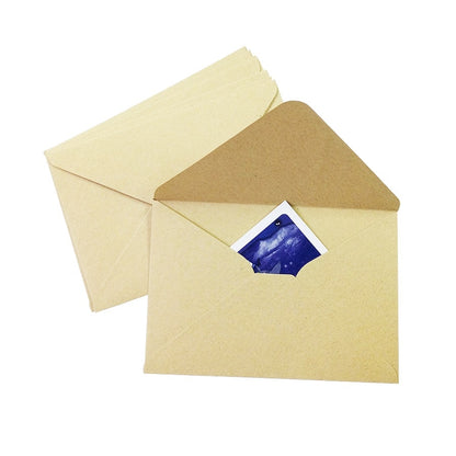 Kraft Paper Invitation Envelopes 160x110mm (50 Pack) by HitMyNeed