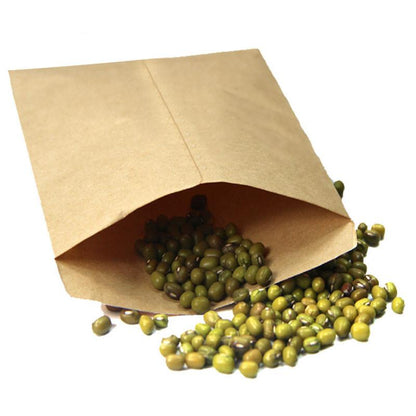 Kraft Paper Seed Storage Bags 6x10cm (100 Pack) by HitMyNeed