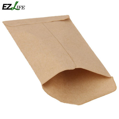 Kraft Paper Seed Storage Bags 6x10cm (100 Pack) by HitMyNeed