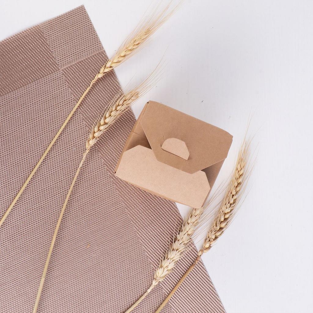Kraft Paper Take Out Boxes 16oz (50 Pack) by HitMyNeed