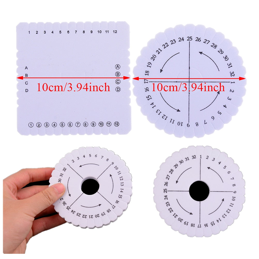 Kumihimo Disk Set for Braided Jewelry (2 pcs) by HitMyNeed