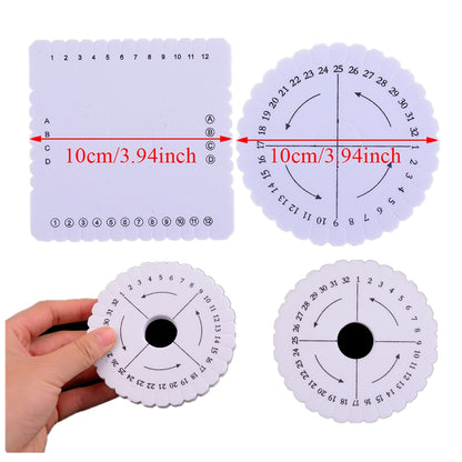 Kumihimo Disk Set for Braided Jewelry (2 pcs) by HitMyNeed