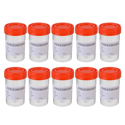 Labeled 60ml Specimen Bottles, Sterile (10 Pack) by HitMyNeed